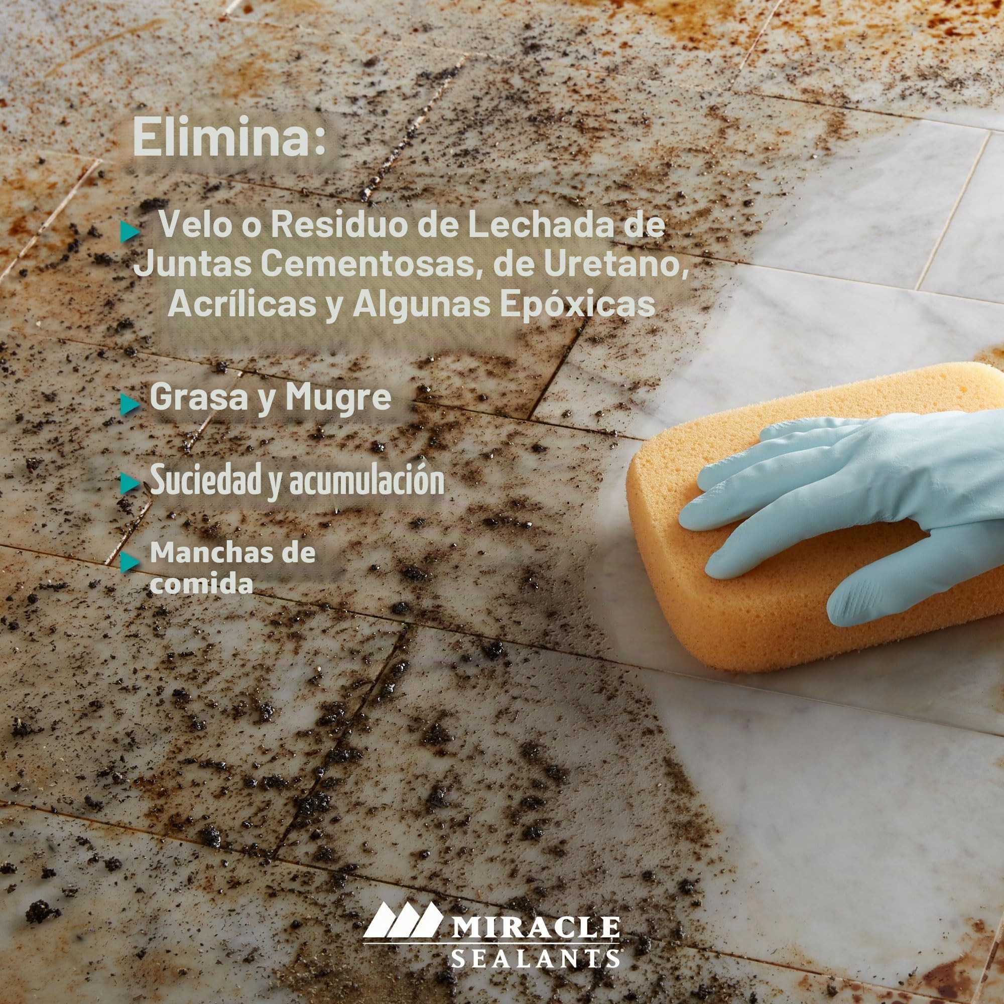 Milagro selladores Heavy Duty Limpiador (ácido sustituto) 946 ml – para piedra, azulejo, lechada, cristal y Metal