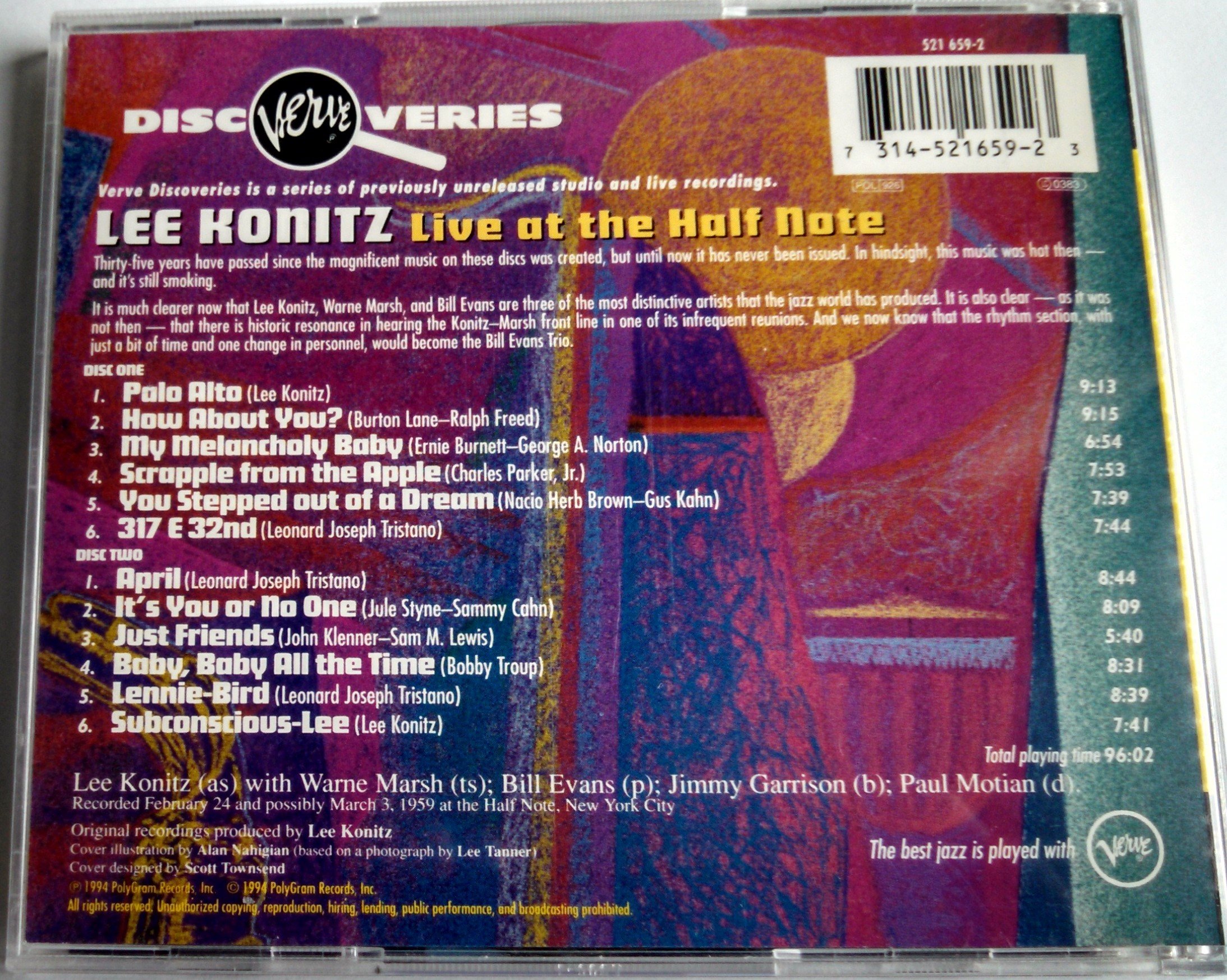 Live At The Half Note