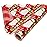 American Greetings Jumbo Reversible Christmas Wrapping Paper Roll, Red and White Holiday Gift Wrap (175 sq. ft., 1 Extra Large Roll-30 in. x 70 ft.) Plaid and Snowmen