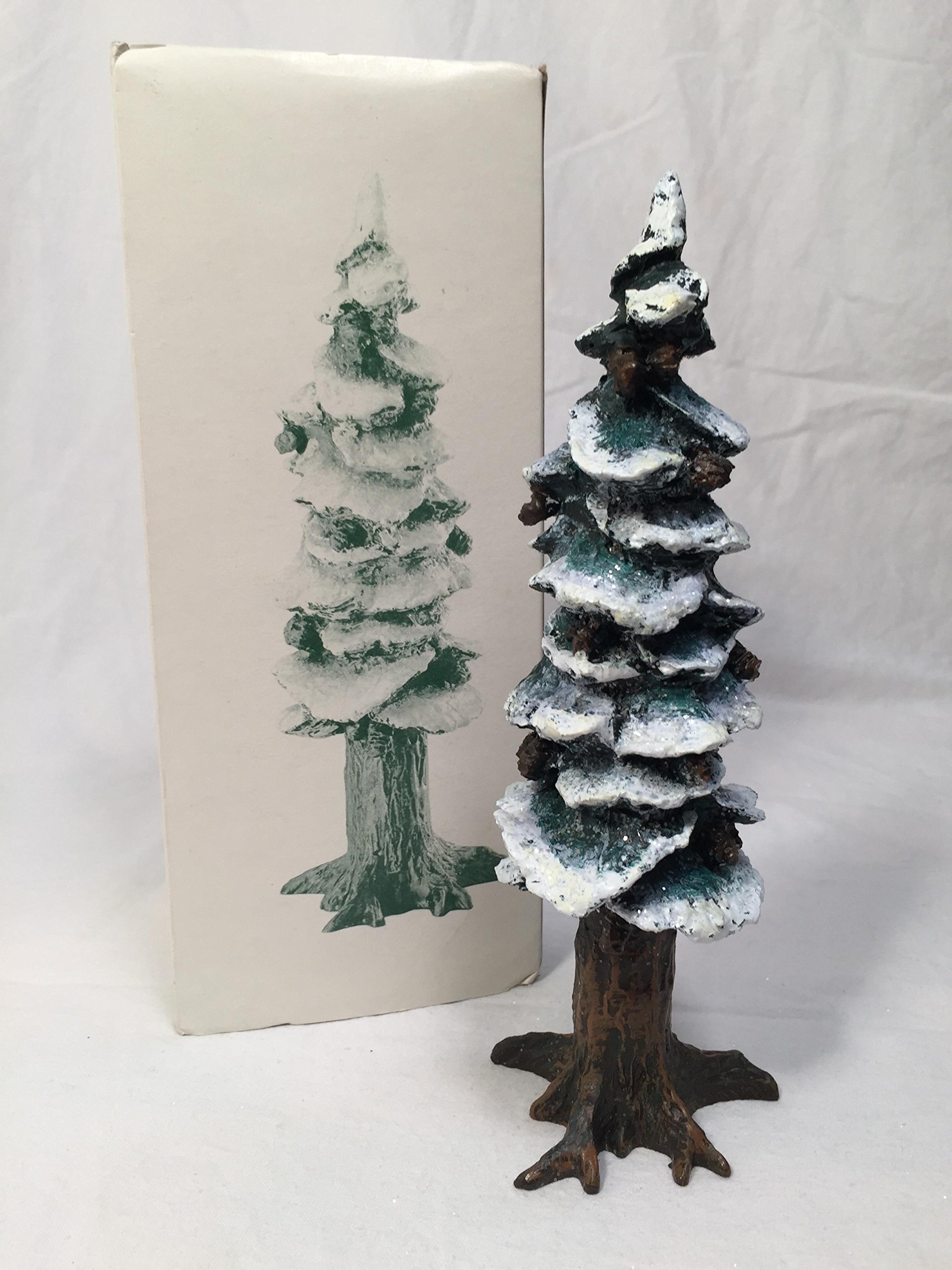 Arbre Pole Pin Department 56 grand sapin miniature 20,3 cm accessoire de village