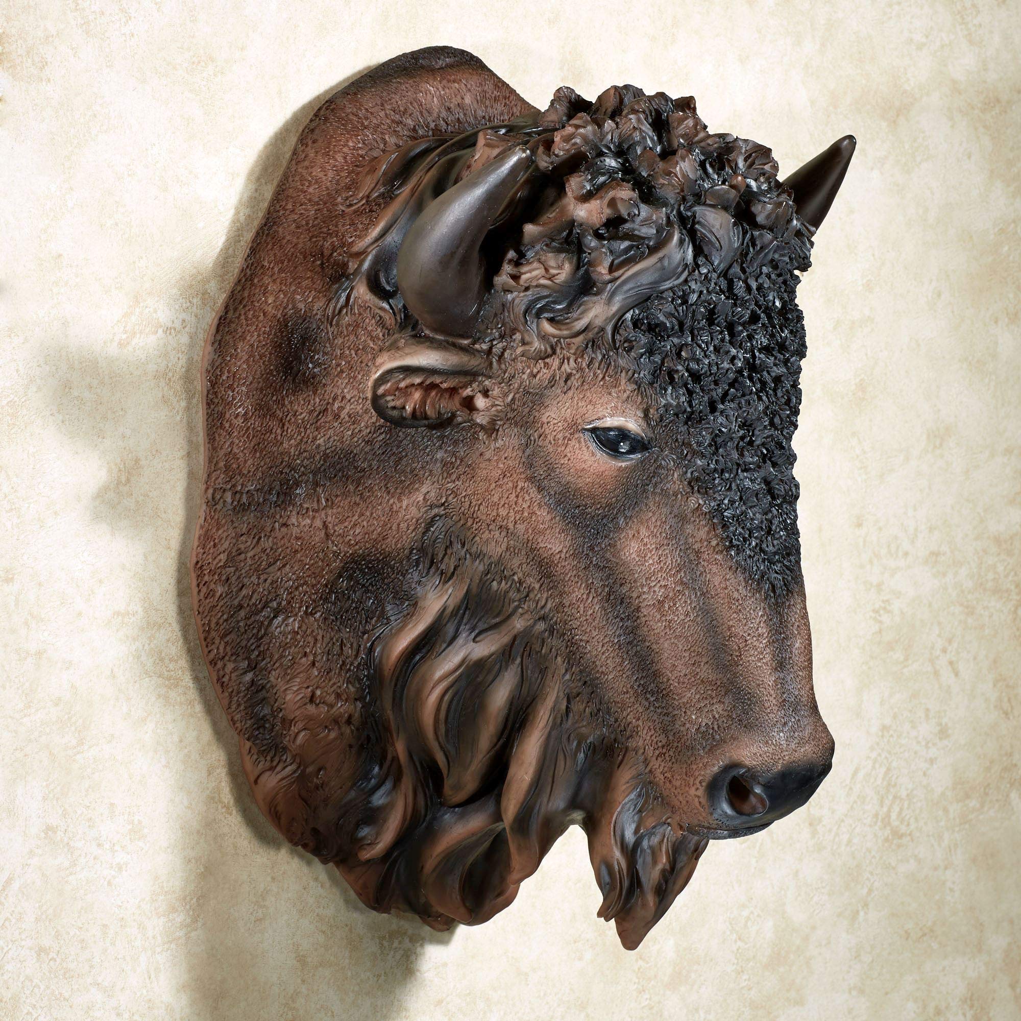 Touch of ClassBuffalo Head Wall Art Brown