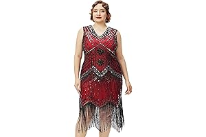 Women's Plus Size Flapper Dresses: Embody Vintage Glamour for Modern Divas