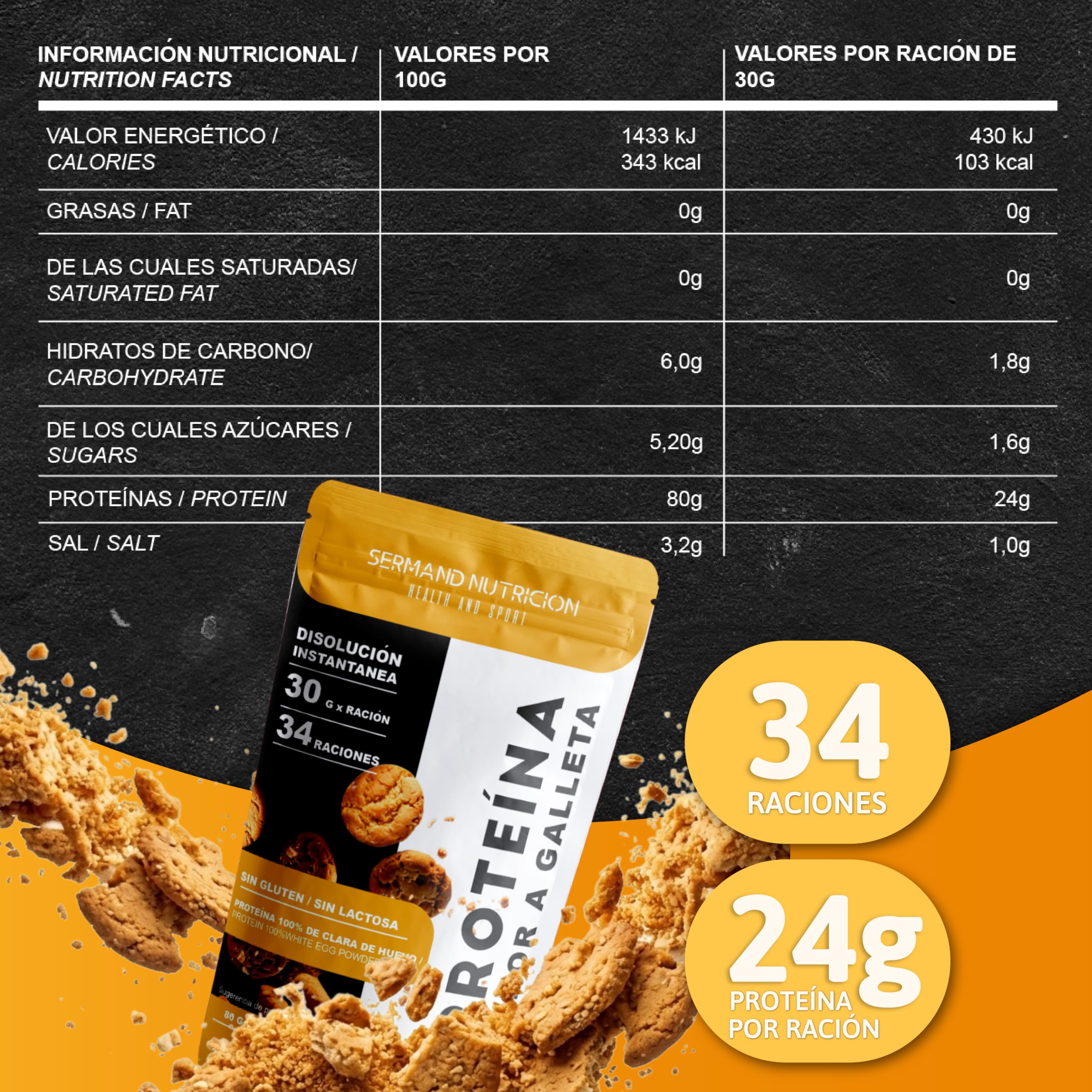 SRD SPORT NUTRICION INSTANT FIT (1020 g, Keks)