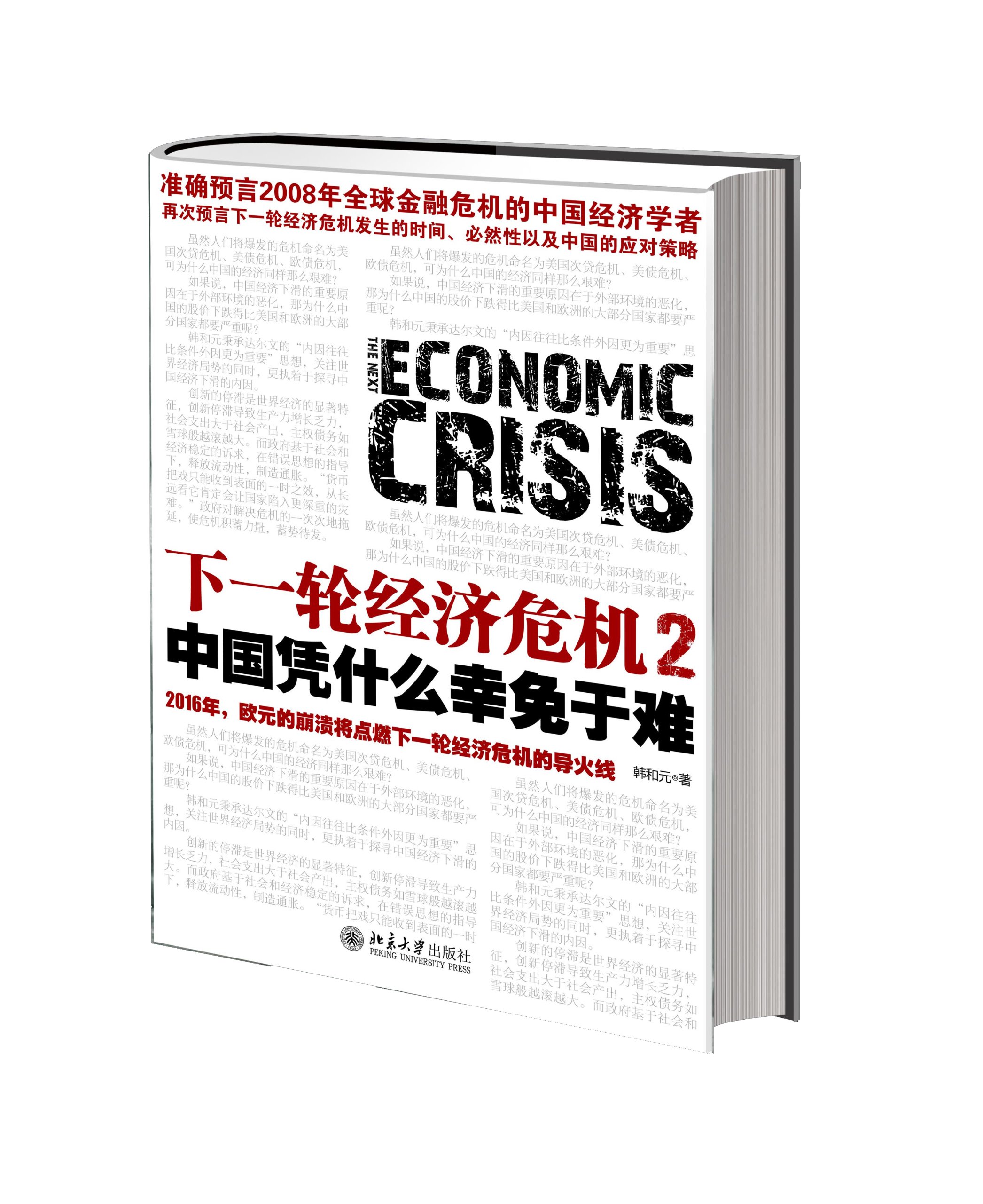 下一轮经济危机2：中国凭什么幸免于难 : Amazon.sg: Books