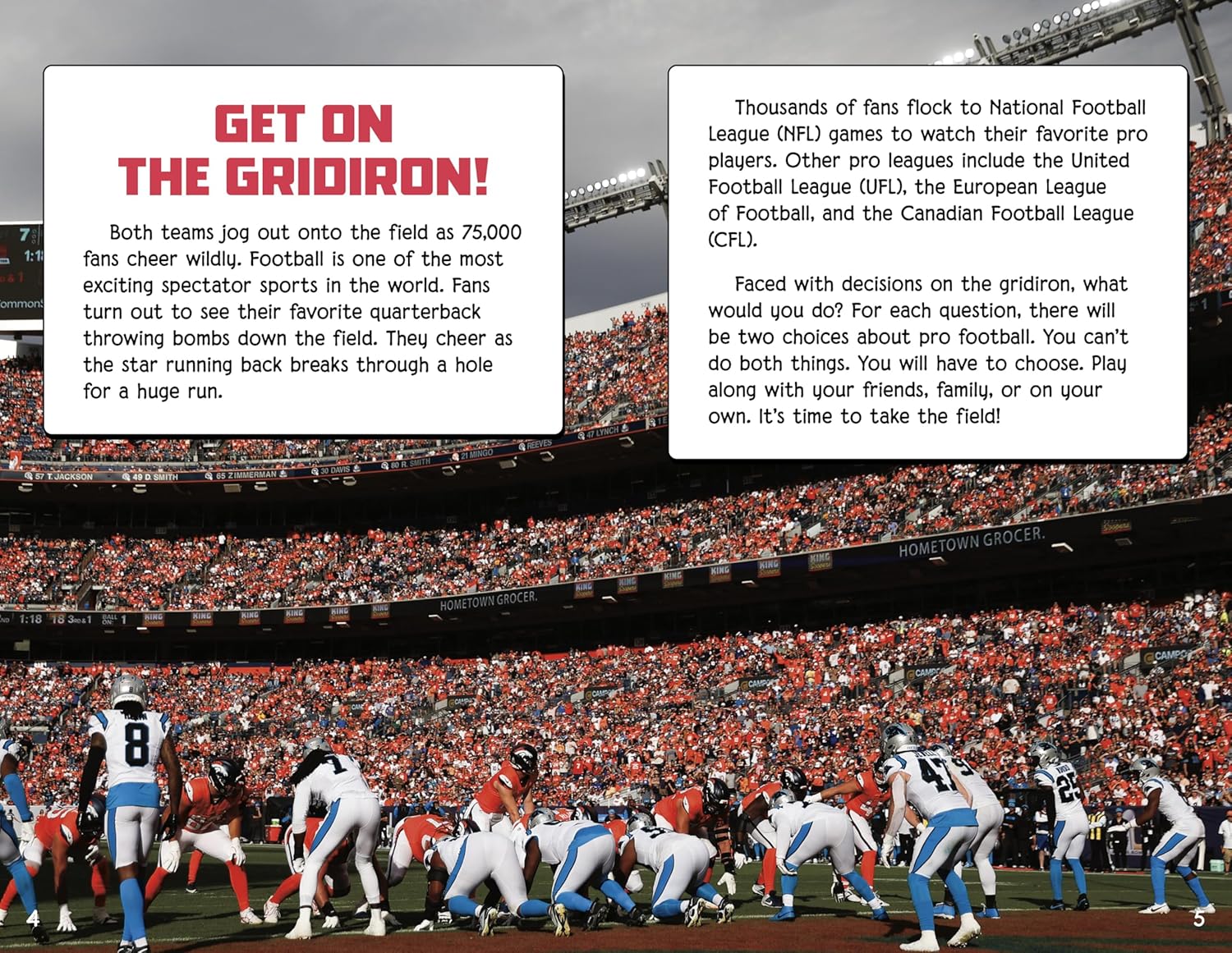 Would You Rather Rush for a First Down or Get a Third-down Sack?: Questions About Pro Football (Brain Candy) (Sports Illustrated Kids: Would You Rather?)      Paperback – January 1, 2026