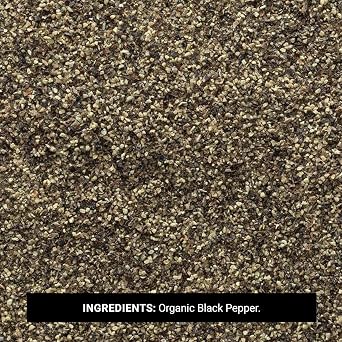 Frontier Co-op Organic Black Pepper (Medium Grind) 6.63oz