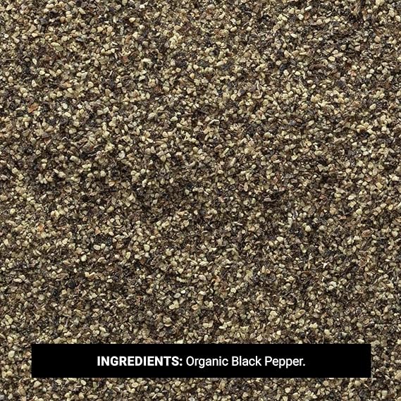 Frontier Co-op Organic Black Pepper (Medium Grind) 6.63oz