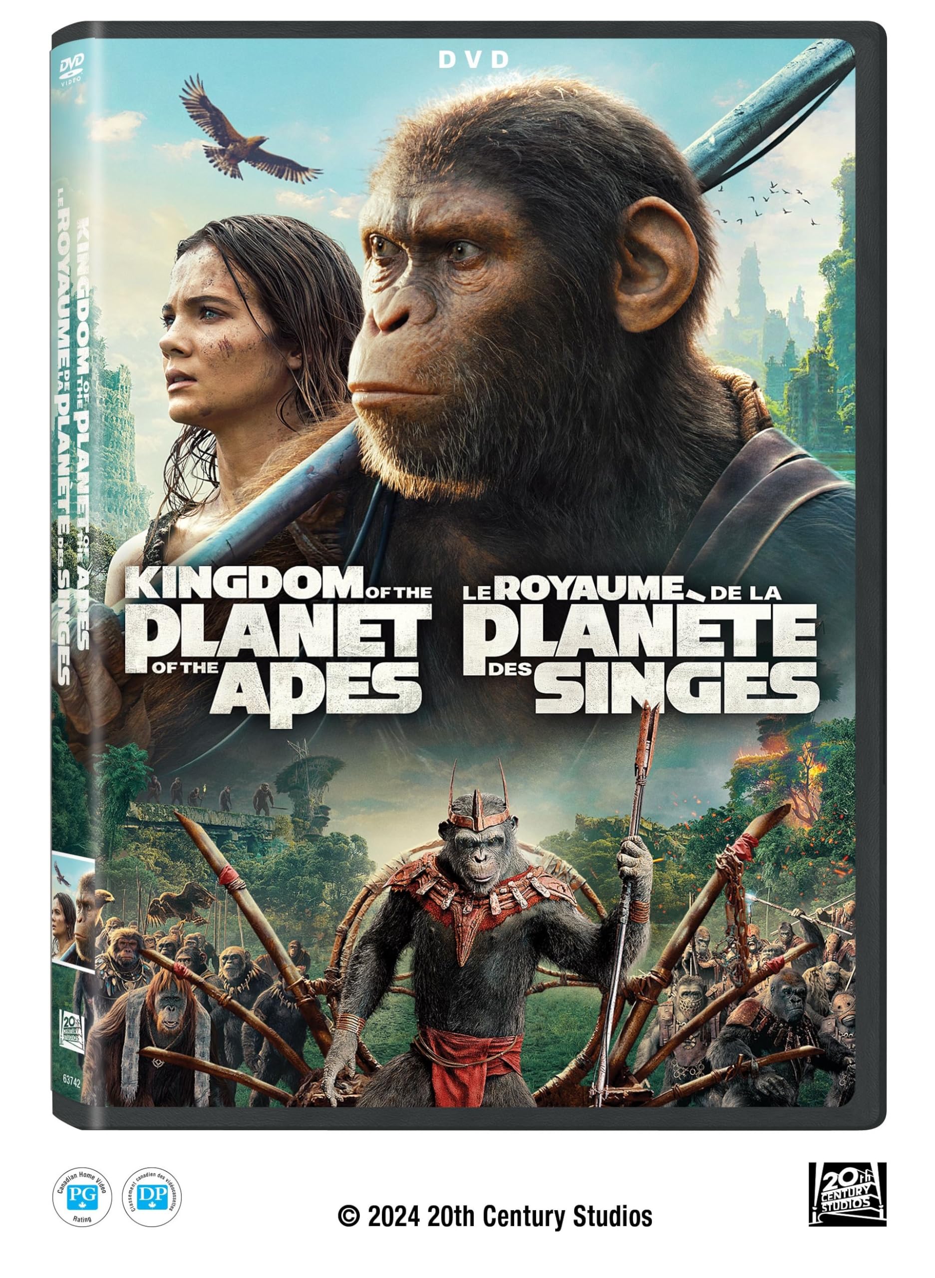 Kingdom of the Planet of the Apes (Bilingual) [DVD]