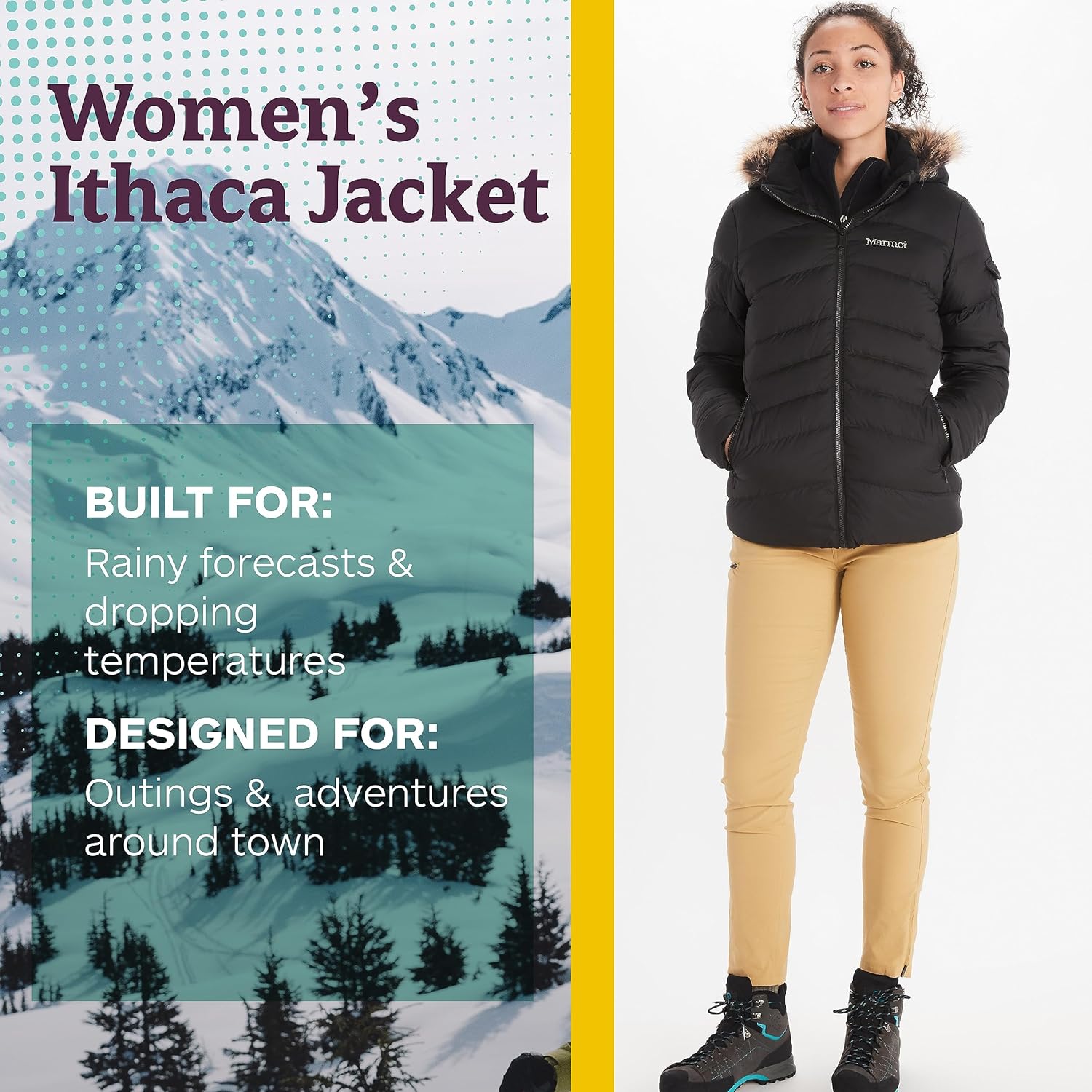 MARMOT Women's Ithaca Jacket Black Large