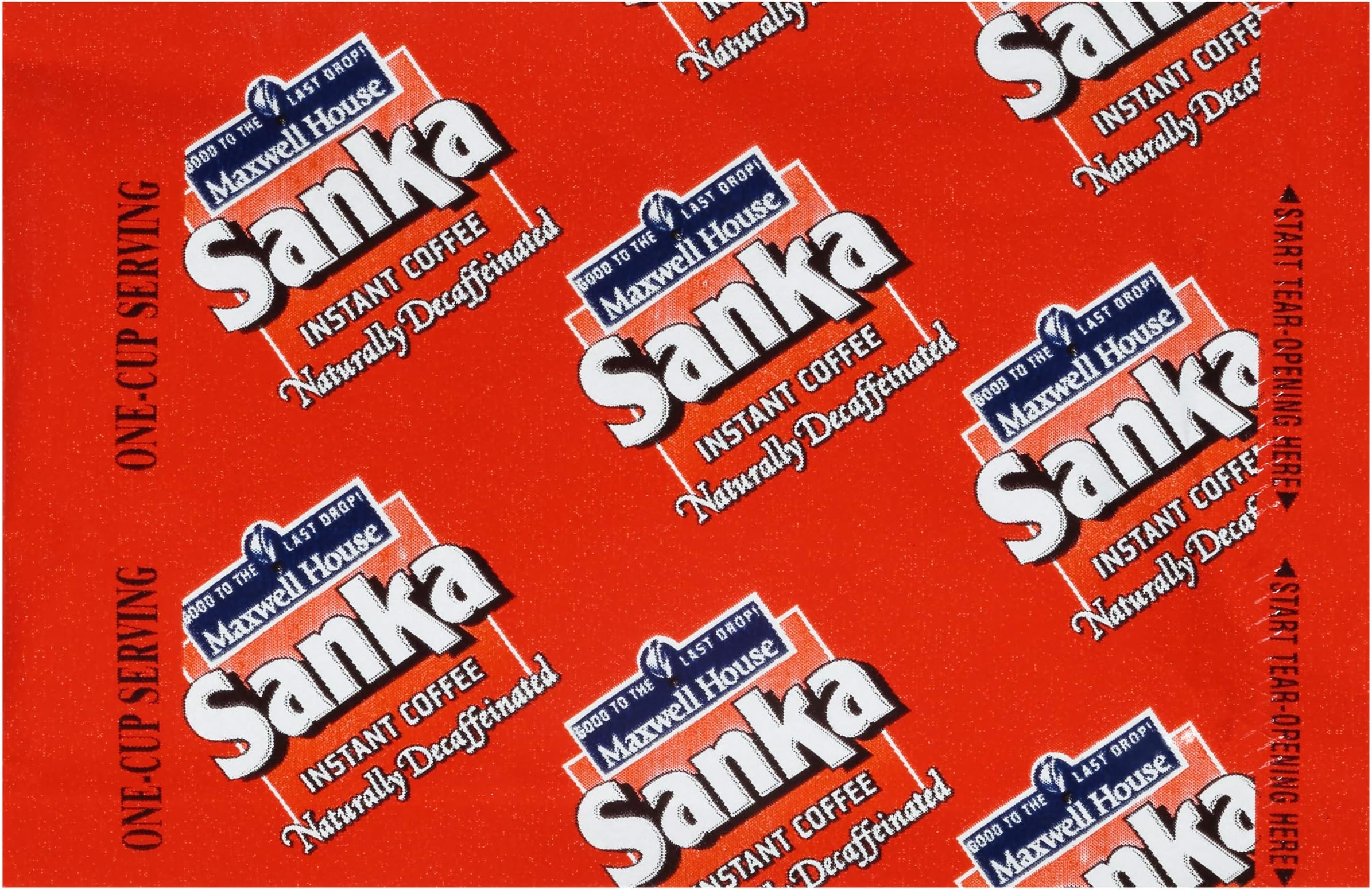 SANKA Decaf Instant Coffee Single Serve, 1000 Count