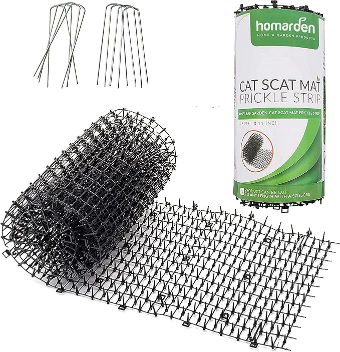 Homarden Cat Repellent Outdoor Mat (6.5 ft) Deterrent Mats for Cats