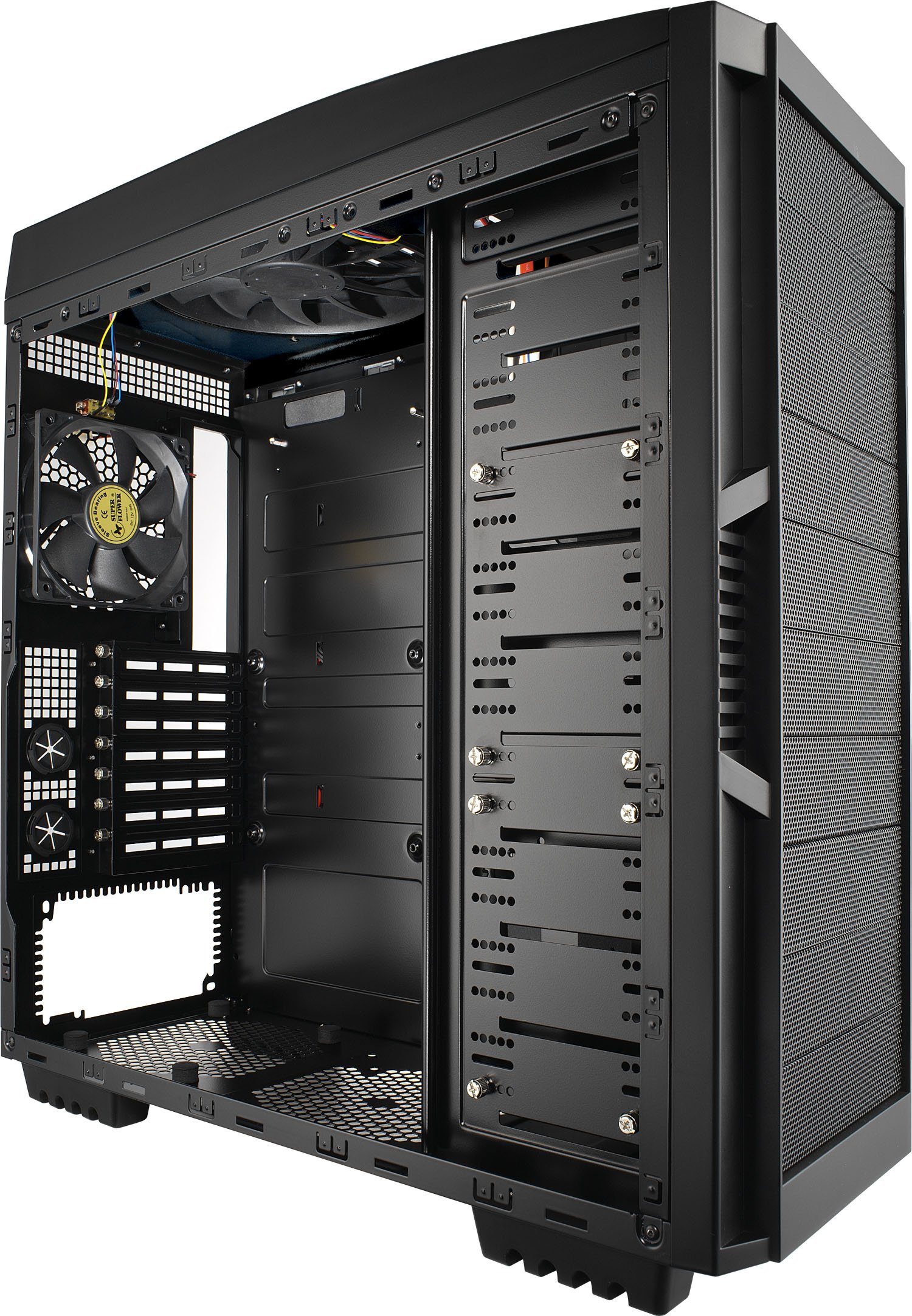 Amazon.in: Buy AZZA Solano 1000 CSAZ-1000 Full Tower Case (Black) Online at  Low Prices in India | Azza Reviews & Ratings