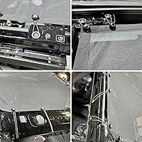 Vista 4 de BESTAOO Parasol para accesorios Ford Bronco 2021 2022 2023 2024 2025 2 puertas, parasol de malla frontal Bimini cubierta superior para Bronco de 2