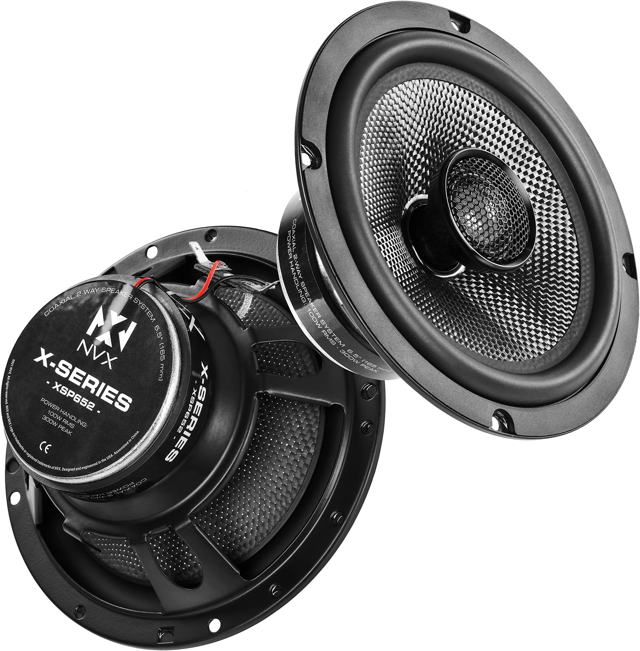 NVX® NSP65 6.5" Car Speakers, 540W Max, 180W RMS, 2Way