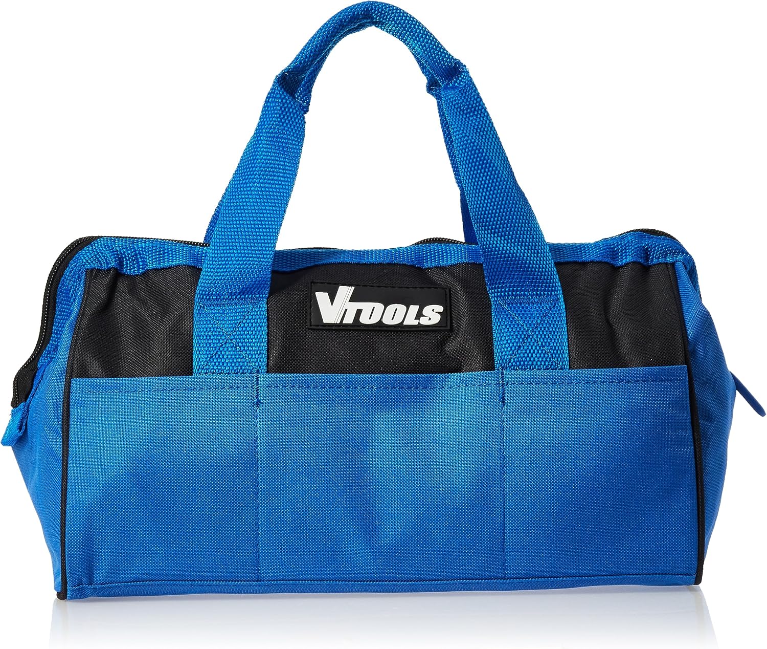 VTOOLS 13 Inch Tool Bag Organizer with Wide Mouth, Zipper Head With
