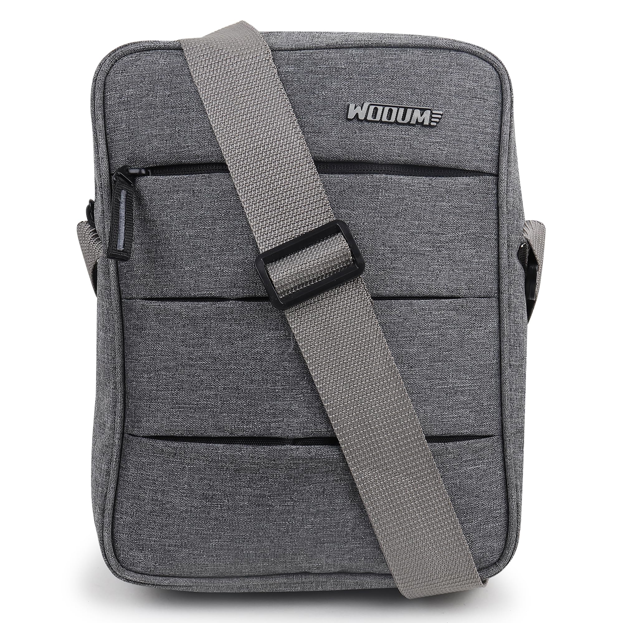 Crossbody Sling Bag for Men & Women – Water-Resistant Side Shoulder Bag with 2 Main Compartments & Zipper Pockets – Perfect for Office, Travel & Daily Use