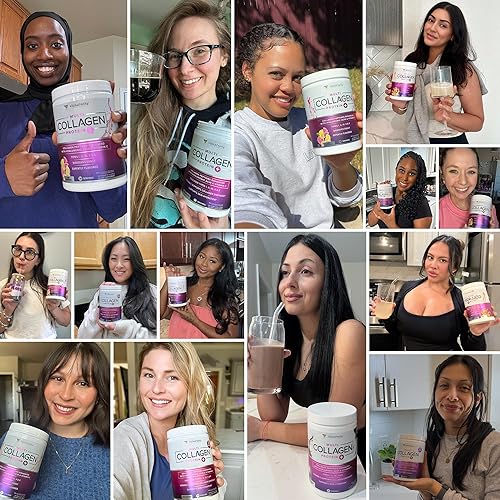 Miniatura 8 de Vitauthority Quemadura de colágeno múltiple péptidos de proteína hidrolizados con ácido hialurónico y péptidos de colágeno múltiple en polvo para