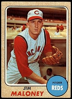 1968 Topps # 425 Jim Maloney Cincinnati Reds (Baseball Card) GOOD Reds