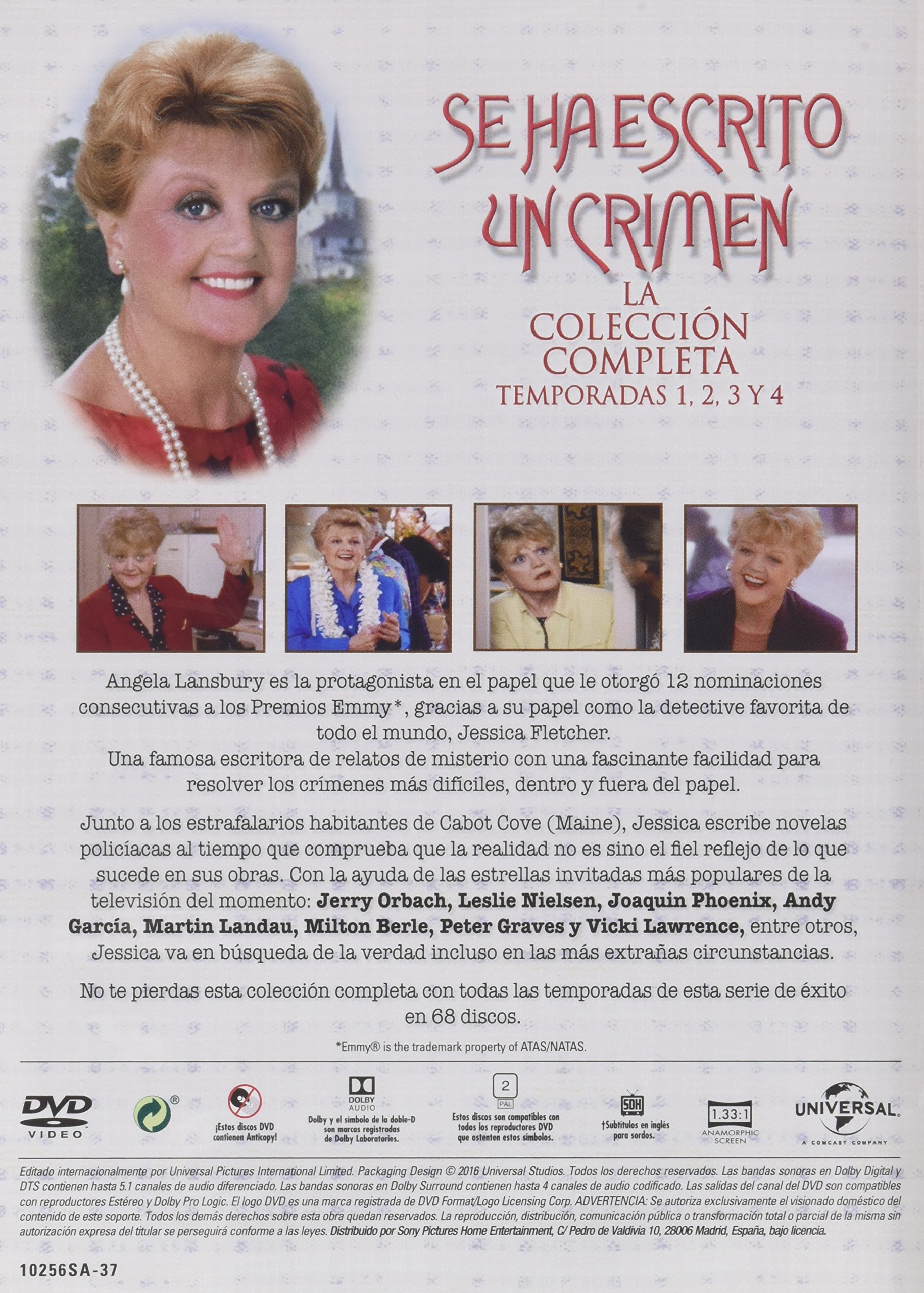 A murder she wrote (SE HA ESCRITO UN CRIMEN: MEGAPACK SERIE COMPLETA, Importé d'Espagne, langues sur les détails)