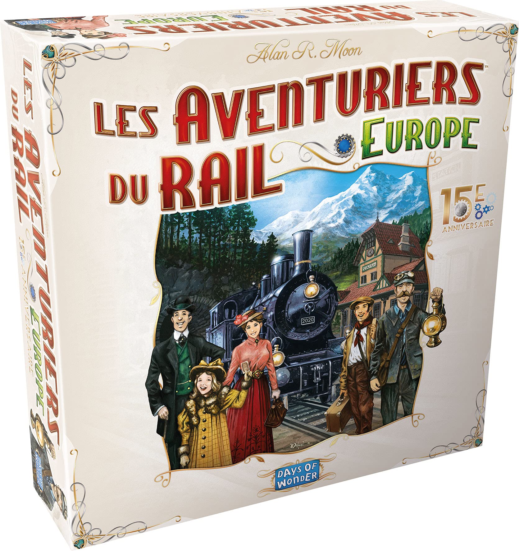 Days Of Wonder Les AVENTURIERS Du Rail Paris Verrückte Jahre - Gesellschaftsspiel Cities Brettspiel