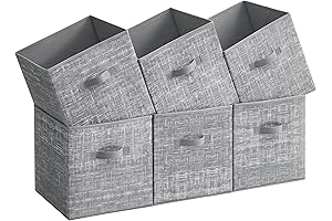 SONGMICS 13x13 Organizer Cube Baskets