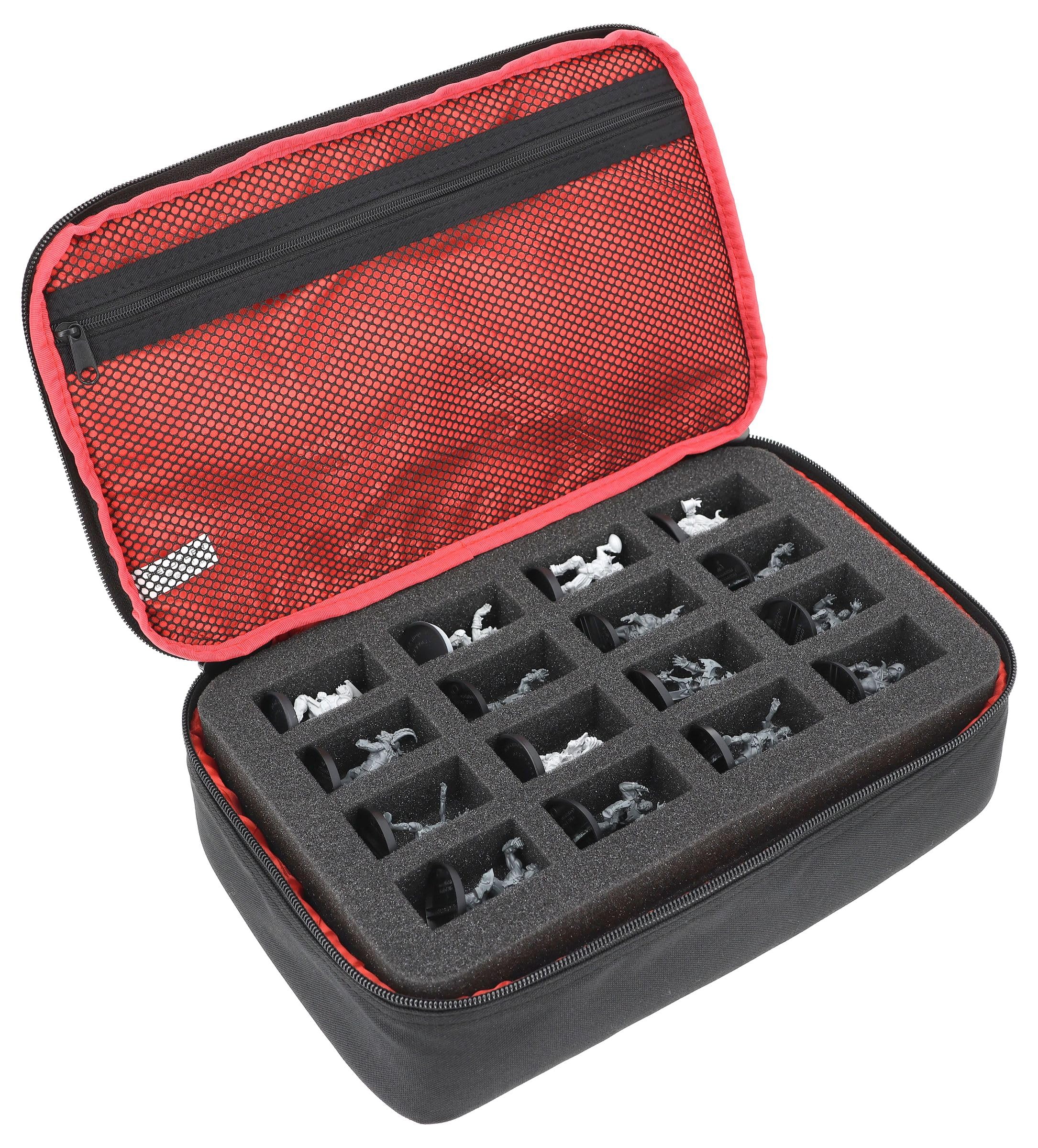 Feldherr Mini Etui Compatible avec 32 Miniatures de Blood Bowl sur Socle 25 mm (Jusqu'en 2015)