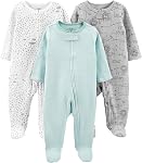 Simple Joys by Carter's Baby-Boys 3-Pack Sleep and PlayFootie