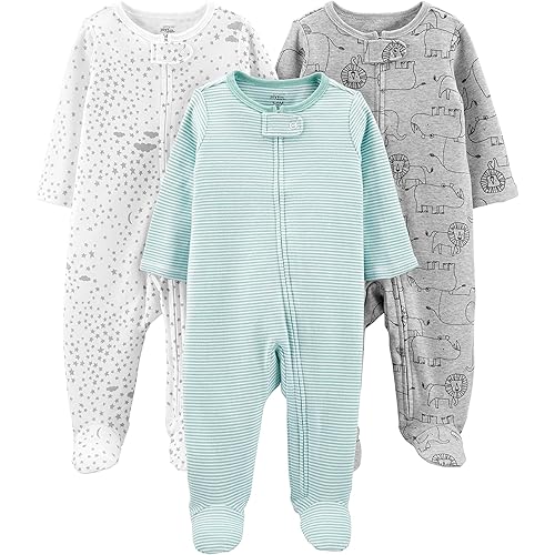 Simple Joys by Carter's Baby 3-Pack Neutral Sleep and Play