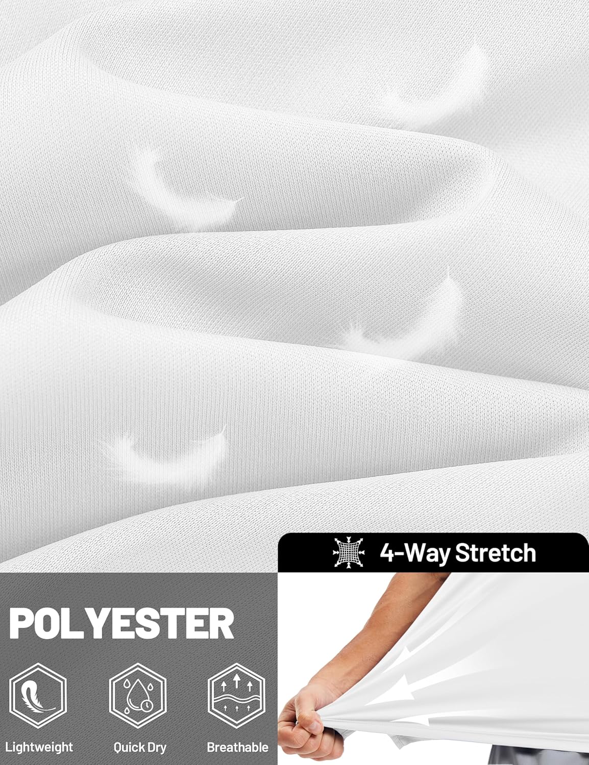 TACVASEN Sleeveless Shirts for Men Tank Tops Gym Quick Dry Workout Muscle Shirt Athletic Summer Bodybuilding Running - Image 5