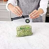 Vista 3 de FoodSaver® Bolsas reutilizables con cremallera al vacío de un galón