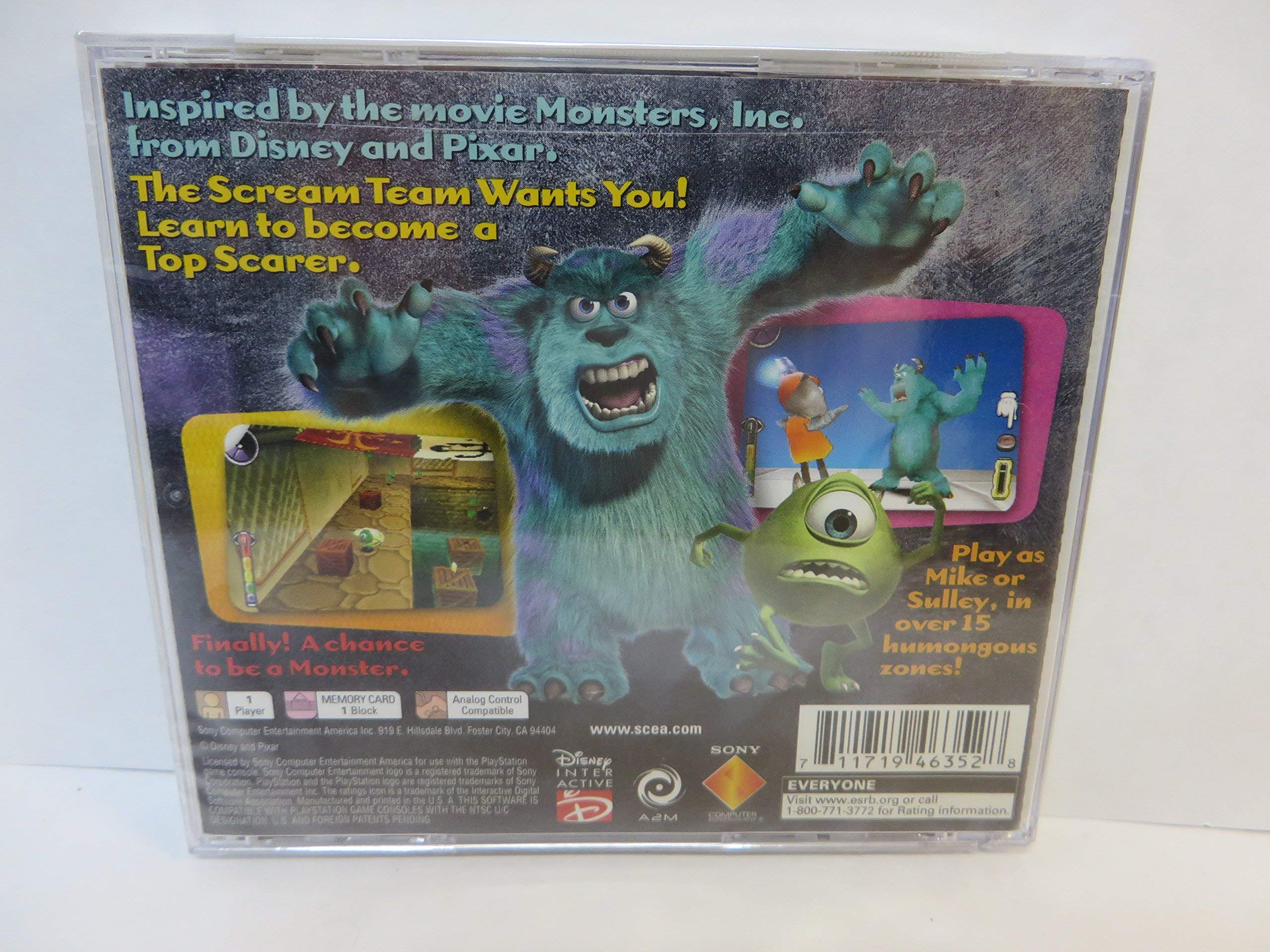 Amazon.com: Disney/Pixar's Monsters Inc: Scream Team (Renewed) : Video Games