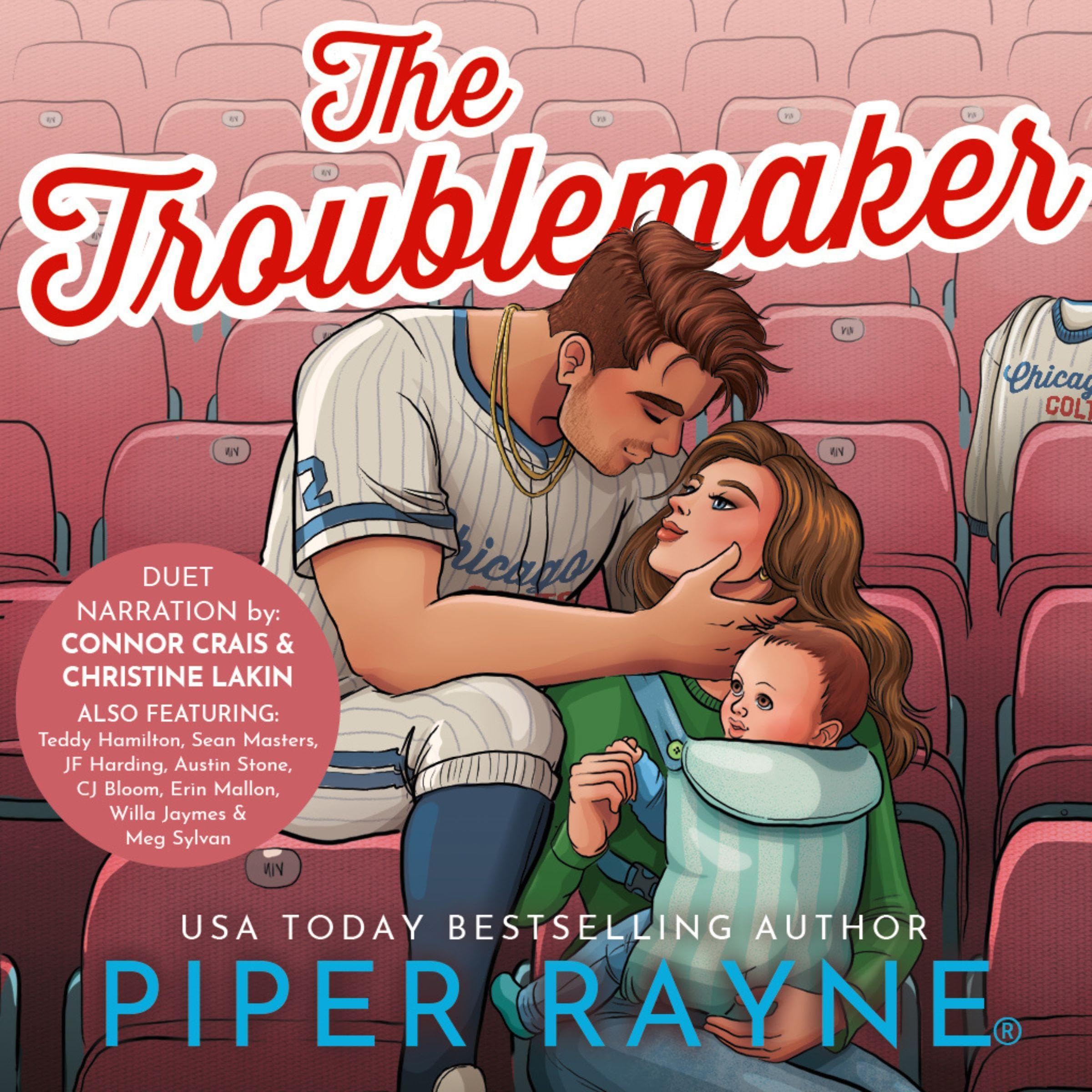 Cover art for The Troublemaker: The Dugout, Book 4