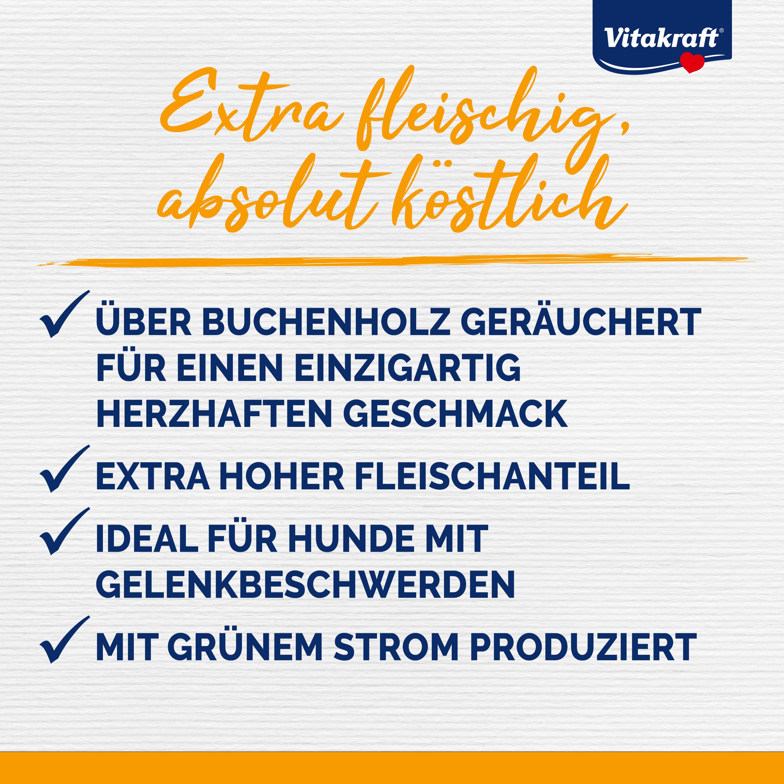 Vitakraft - Beef Stick Arthro Fit - Friandise Chien spécial articulations au Bœuf et Beta-Glucane - Alimentation pour Chien - Riche en Viande - Lot de 10 Sachet Fraîcheur de 4 Sticks de 12 g