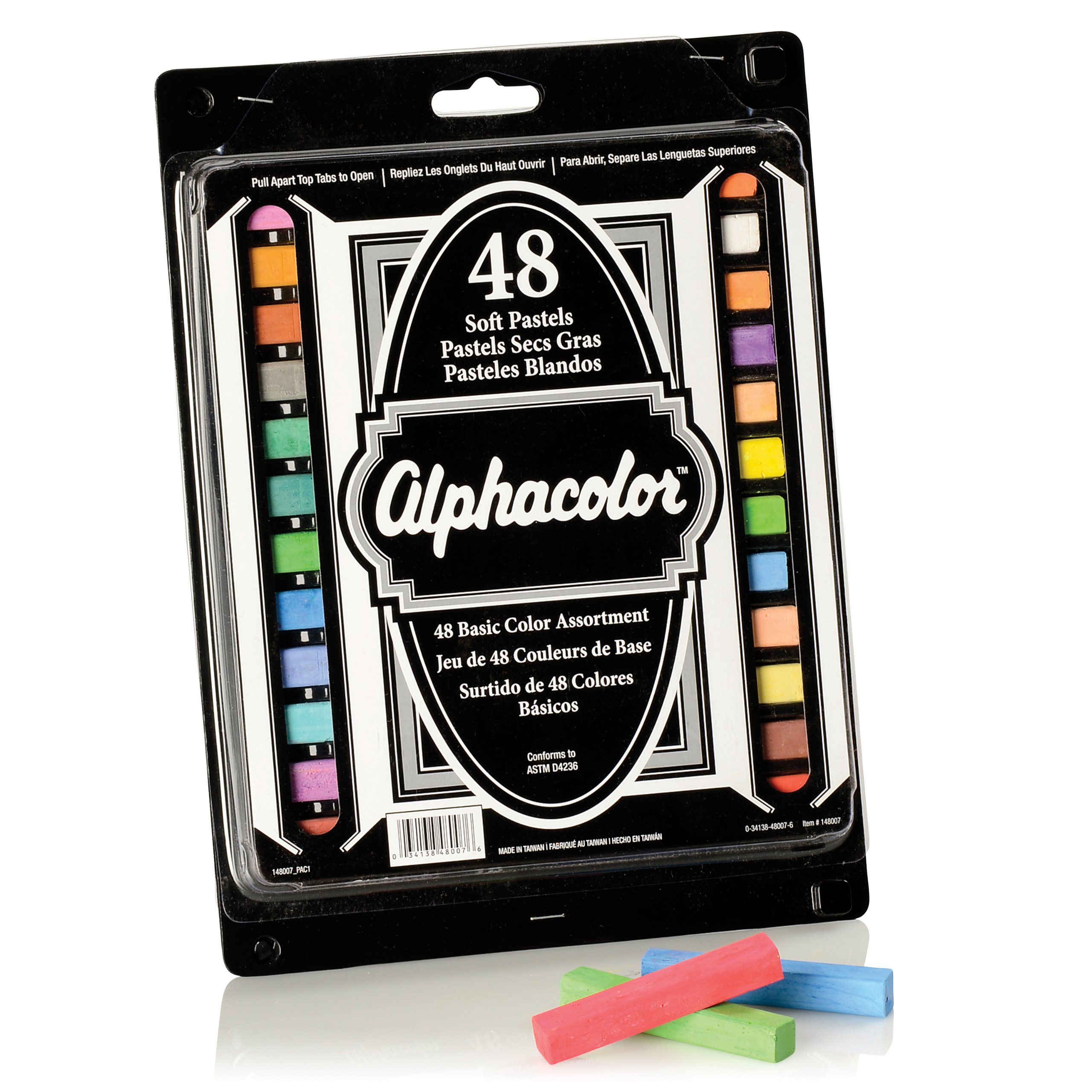 QuartetGBC Metal Retractable Badge Reel with Strap, Black, 6 Pack (3748105)