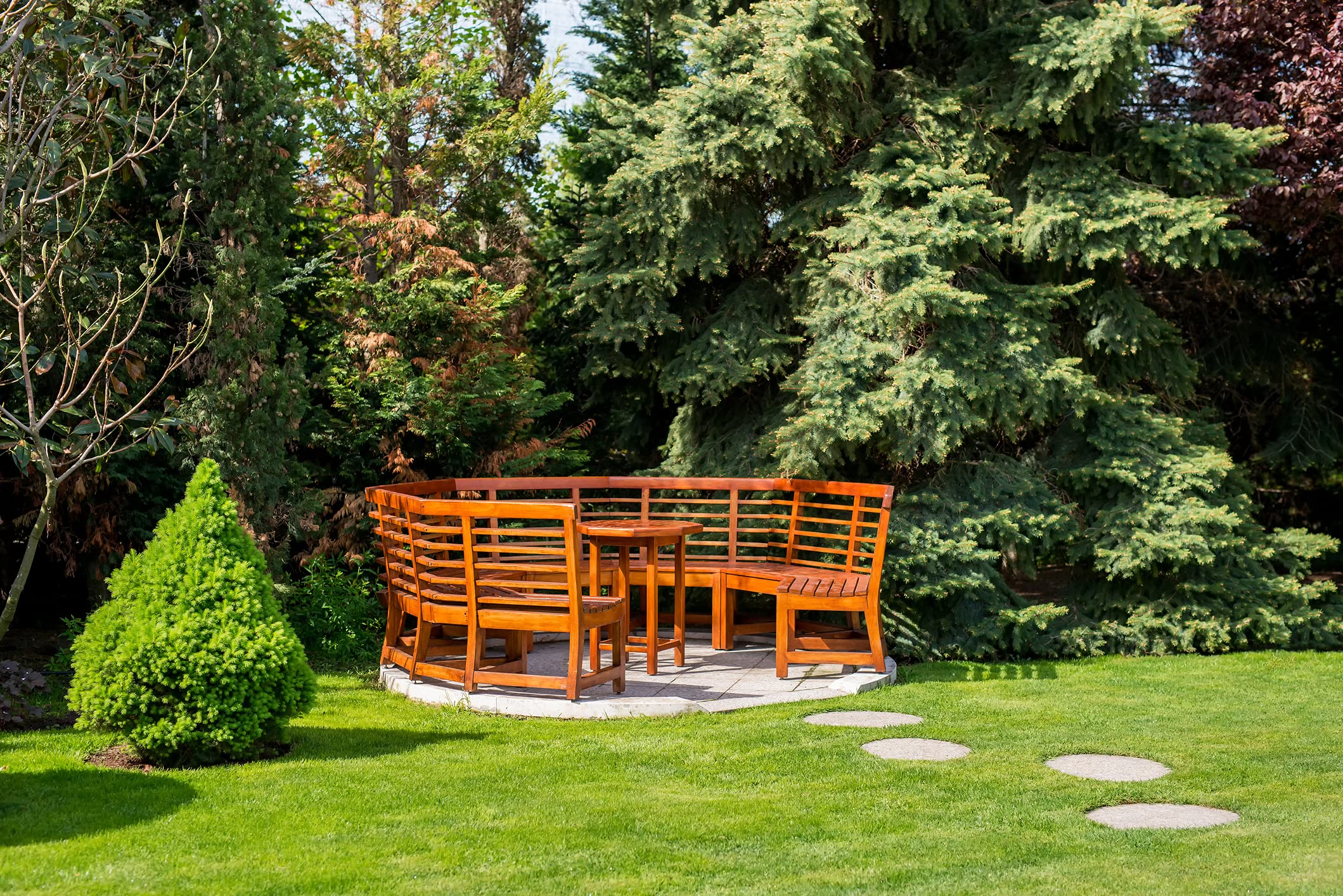 Gartenmöbelöl Möbelöl Terrassenöl Natur Leinöl Holzöl Holzpflege Holzschutz - 10L