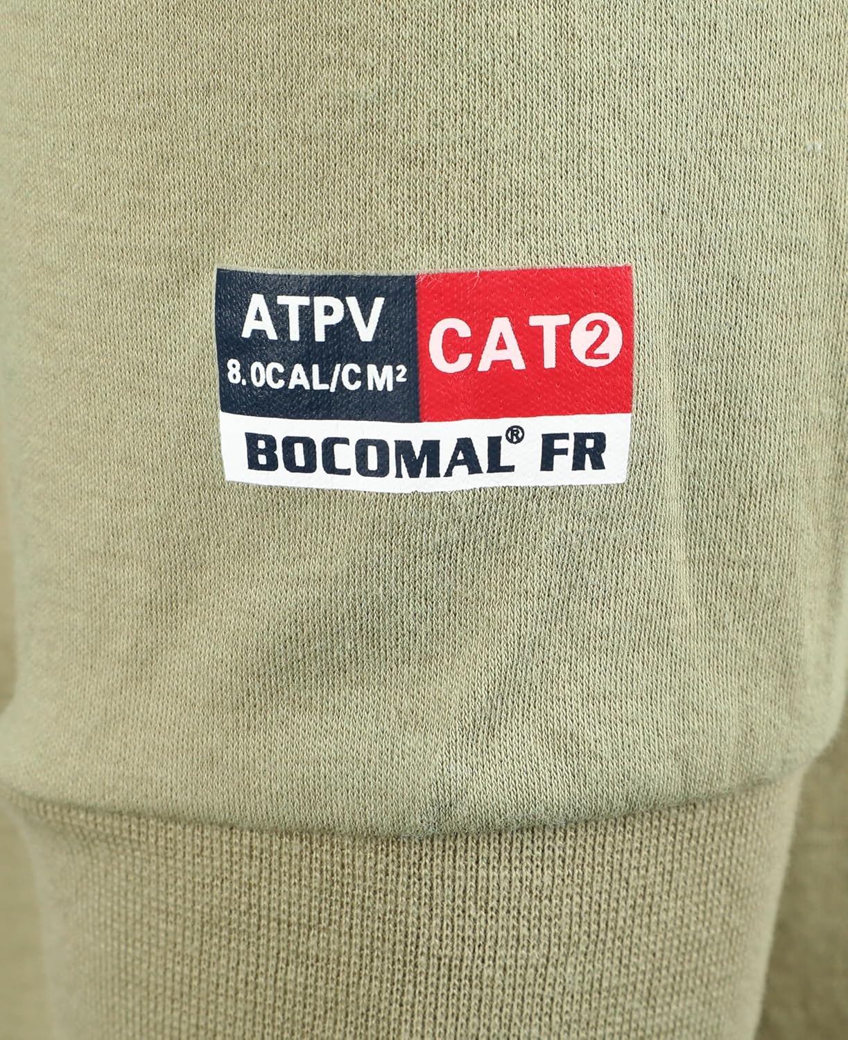 BOCOMAL FR Shirts Summer Vented Mesh Breathable Henley Shirt 5.5oz Flame Resistant CAT2 Work Clothing - Image 6