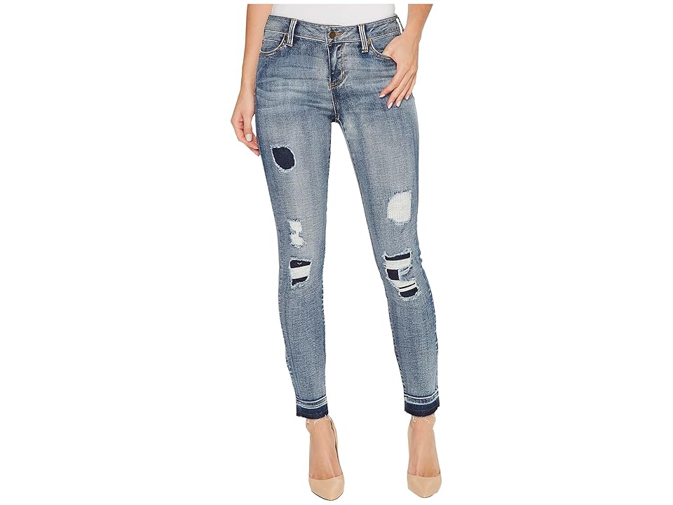 

Liverpool Parker Released Hem Ankle Skinny in Vintage Super Comfort Stretch Denim in Hyperion Wash (Hyperion Wash) Women's Jeans, Blue