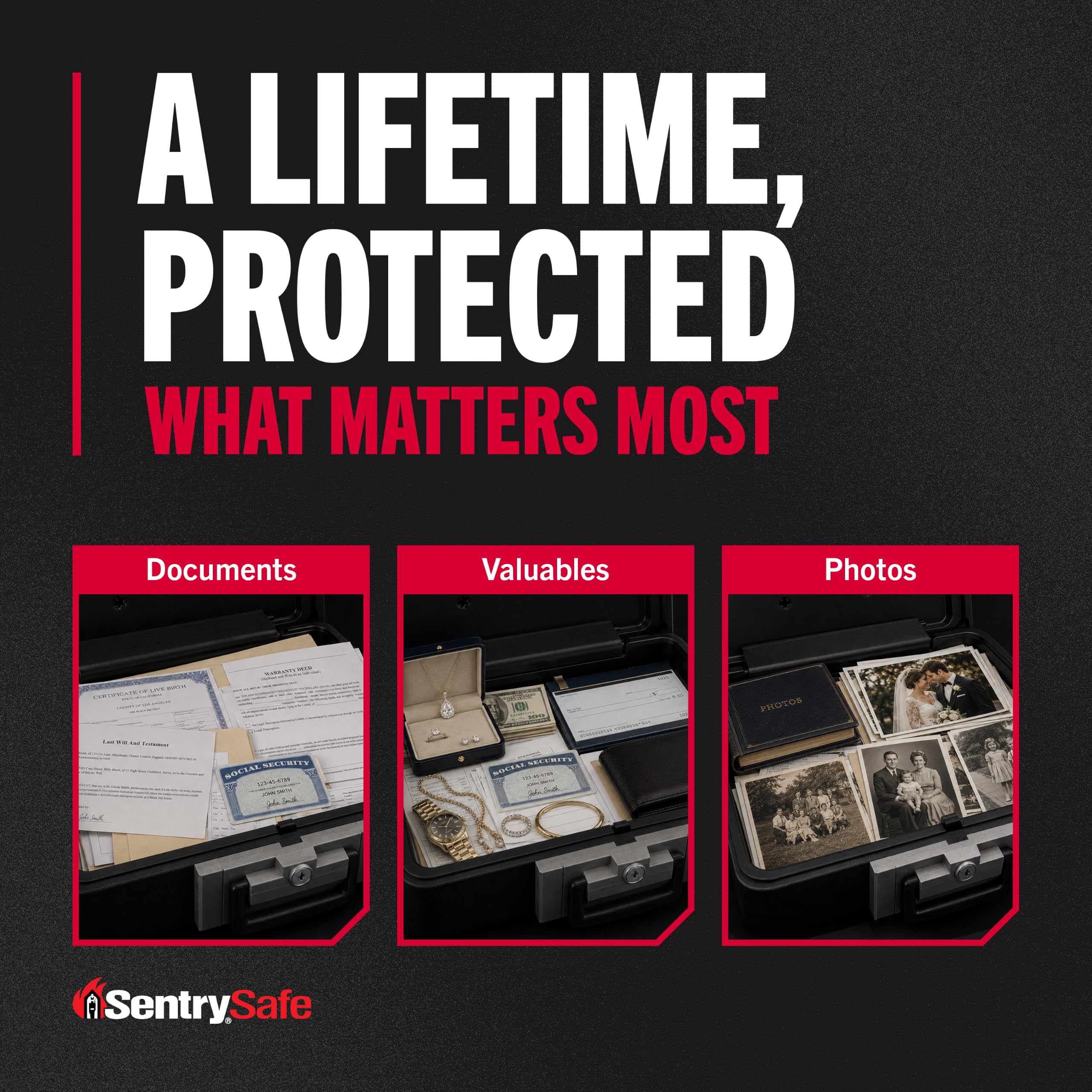 SentrySafe Fireproof Safe - Protect Your Valuables -6 SentrySafe Fireproof Safe - Protect Your Valuables -6