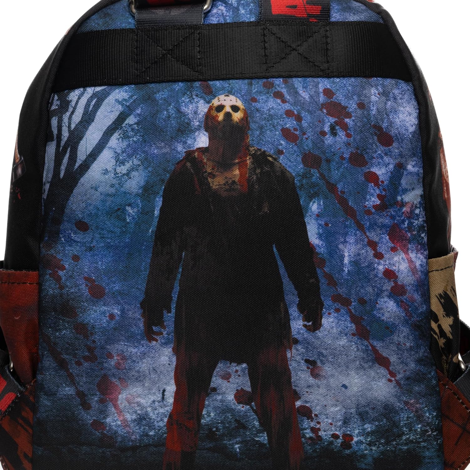 Wondapop Warner Brothers Friday The 13th Jason 13" Deluxe Nylon Mini Backpack