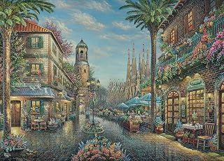 Ceaco - Thomas Kinkade - Spanish CafÃ© - 1000 Piece Jigsaw Puzzle
