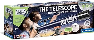 75087 - Ciencia Y Juego Lab - El Telescopio - Juego Educativo De Ciencias, Juguete 8 Años, Telescopio Astronómico Para Niños, Juego De Iniciación A La Astronomía