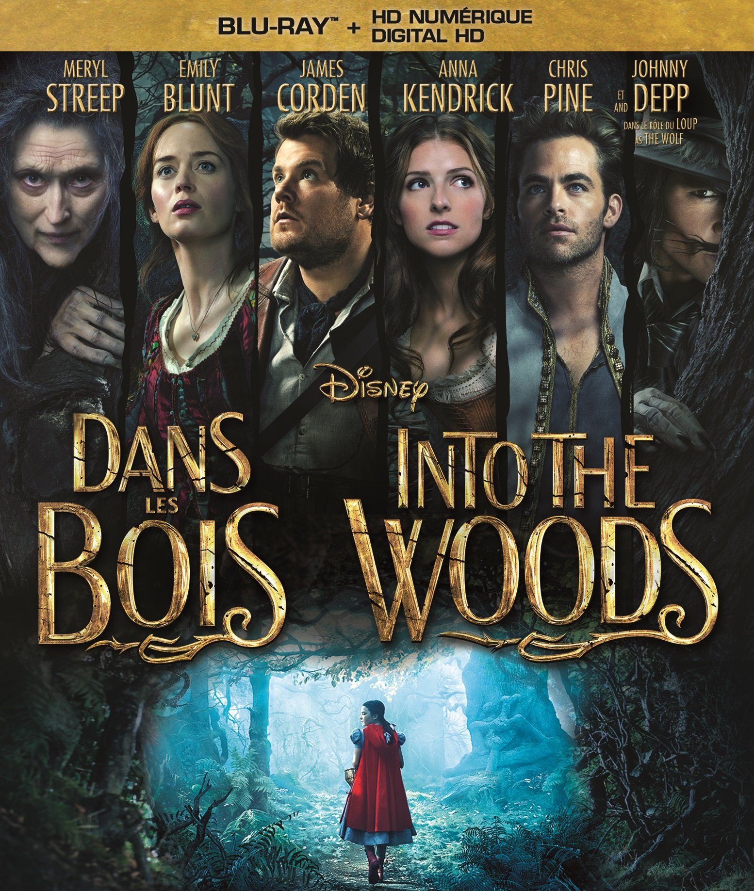 Dans les bois / Into the Woods [Blu-ray + copie numérique] (Bilingual) [Blu-ray]