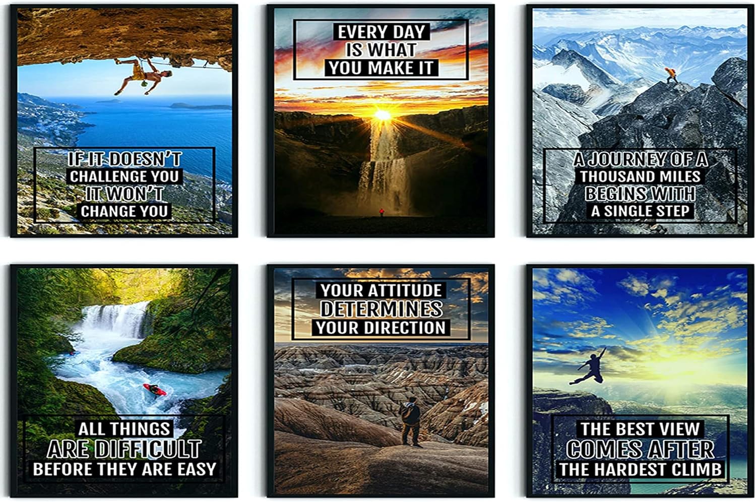 Amazon.com: elixir design Inspirational Wall Art Motivational Decor ...