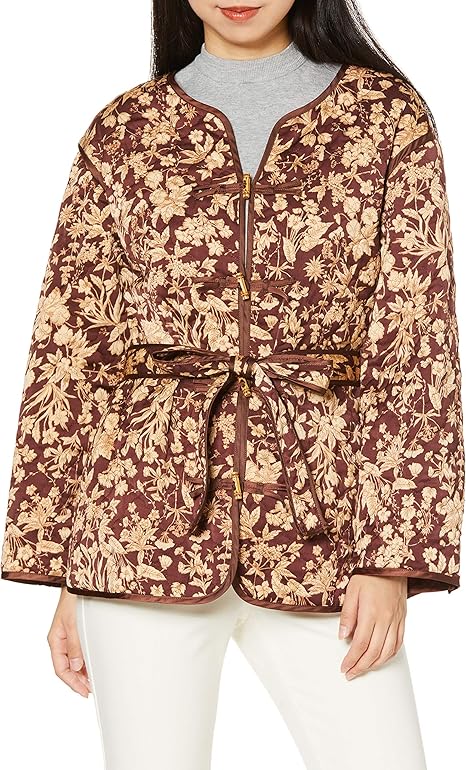 Amazon リリーブラウン キルティングジャケット Lwfj4100 レディース Brw 日本 F Free サイズ コート ジャケット 通販