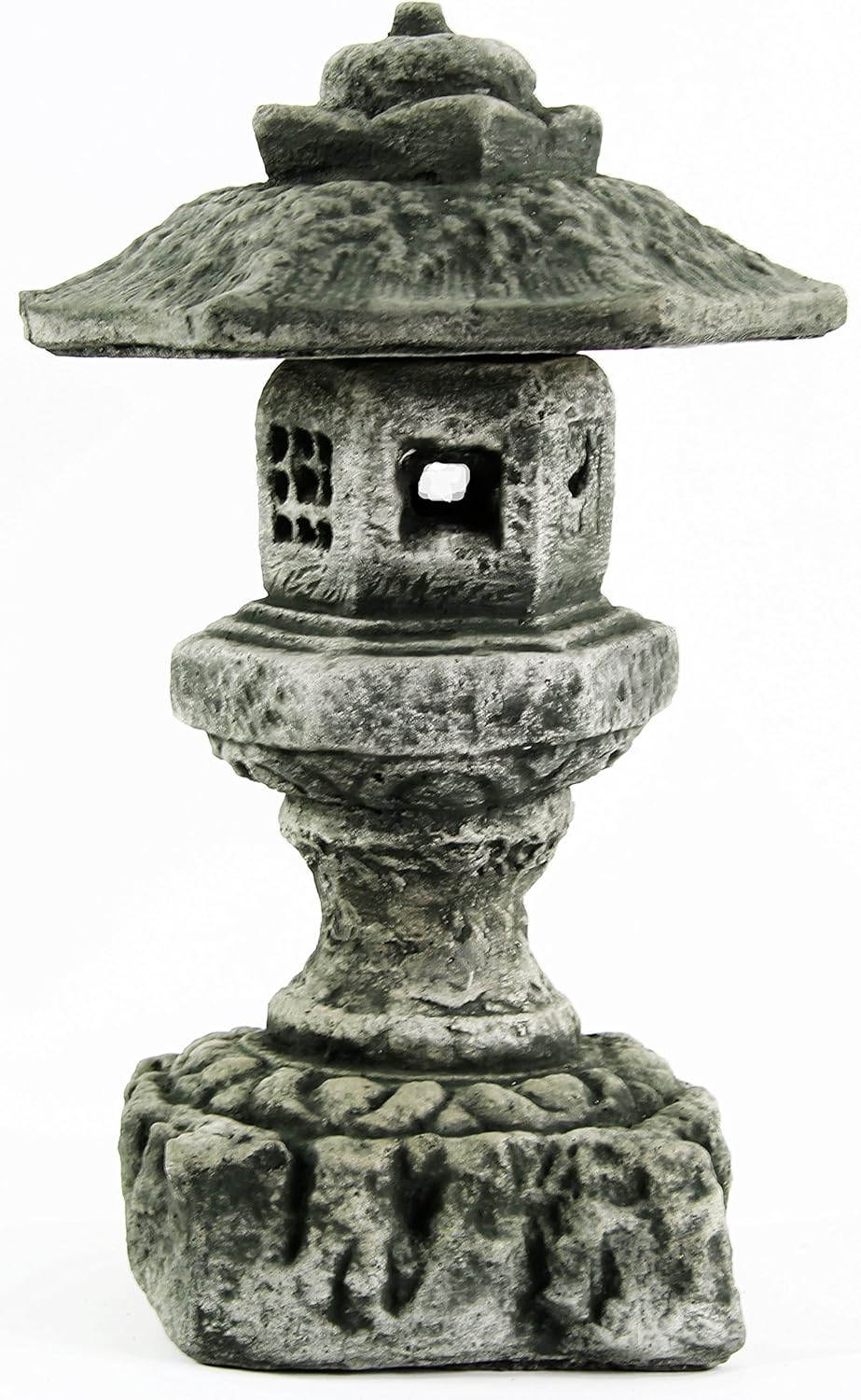 Fleur de Lis Garden Ornaments LLC Hexagonal Pagoda Concrete