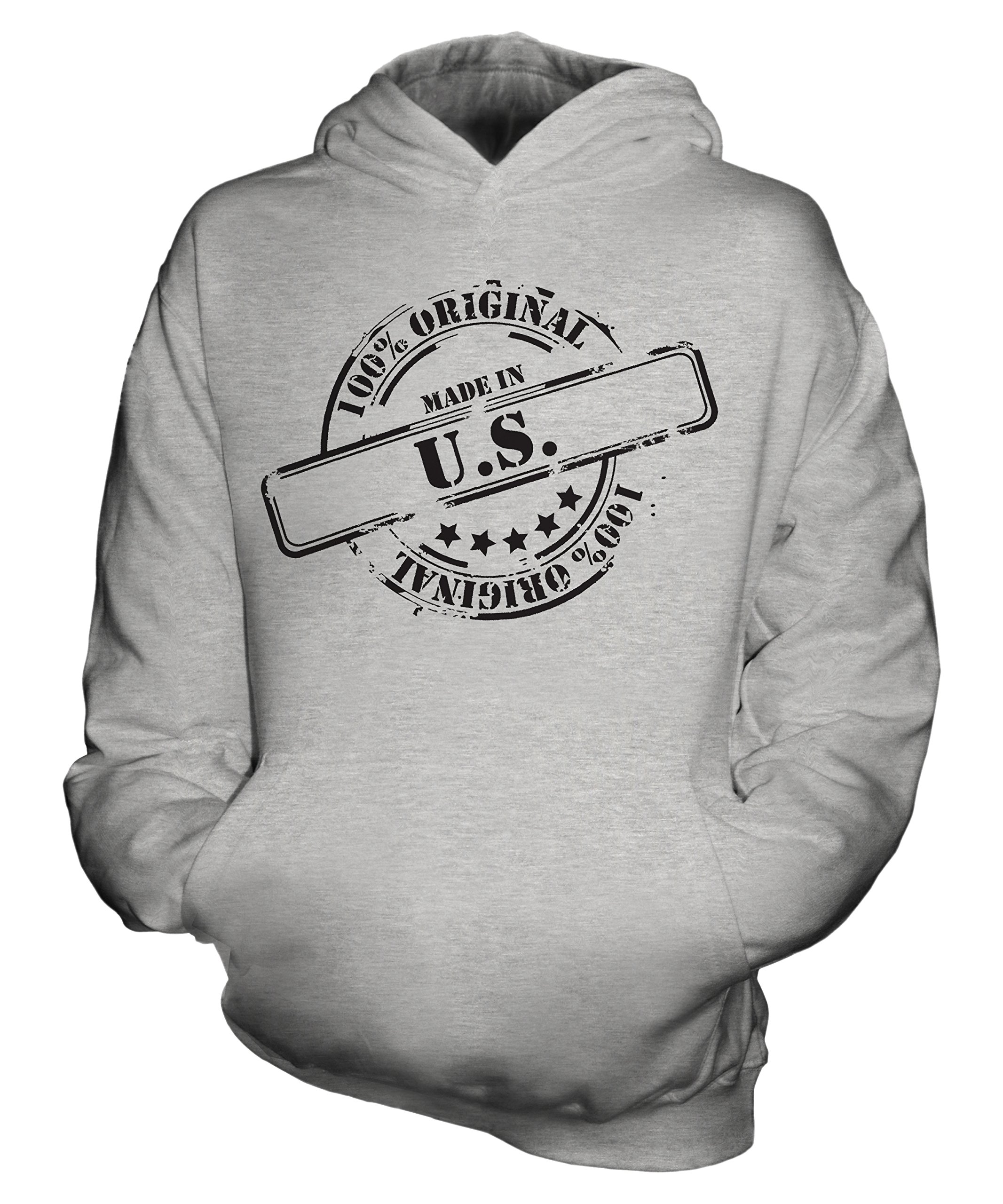 Made in U.S. - Dziecięca bluza z kapturem unisex