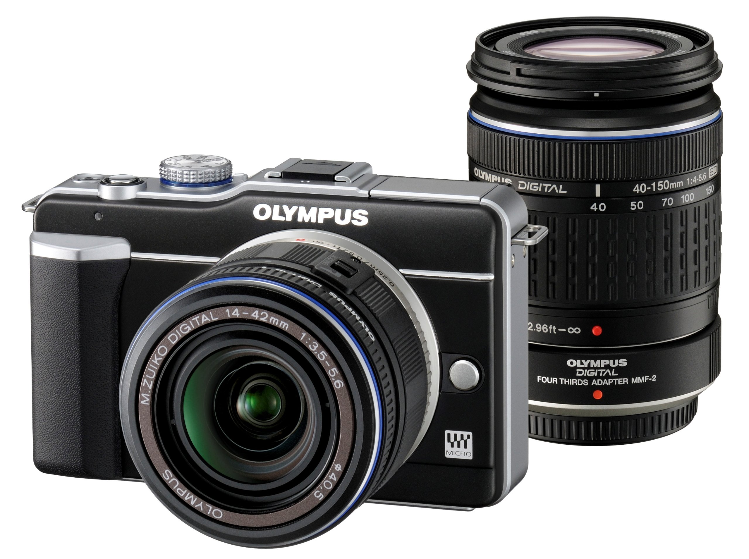 Amazon | OLYMPUS マイクロ一眼 PEN E-PL1ダブルズームキット ブラック 