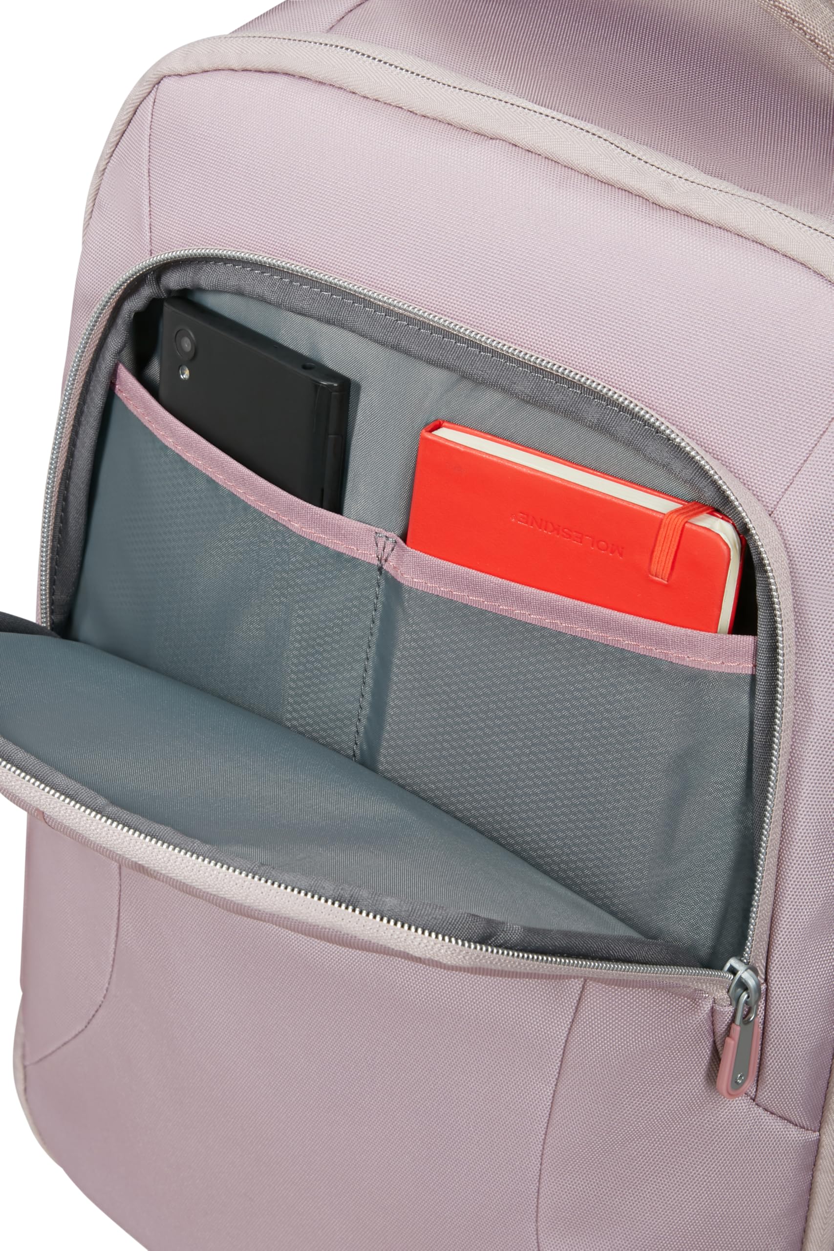 Samsonite Guardit Classy 2.0 - Torba Kabinowa EasyJet (45 x 35 x 20 cm, 27.5L, 0.80 kg) - Bagaz Podreczny Underseat, Plecak Lotniczy M Underseat, Szary (Stone Grey)