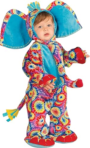 Forum Novelties Baby Boy 's Lil' Party Animals Psychedelic elefante disfraz