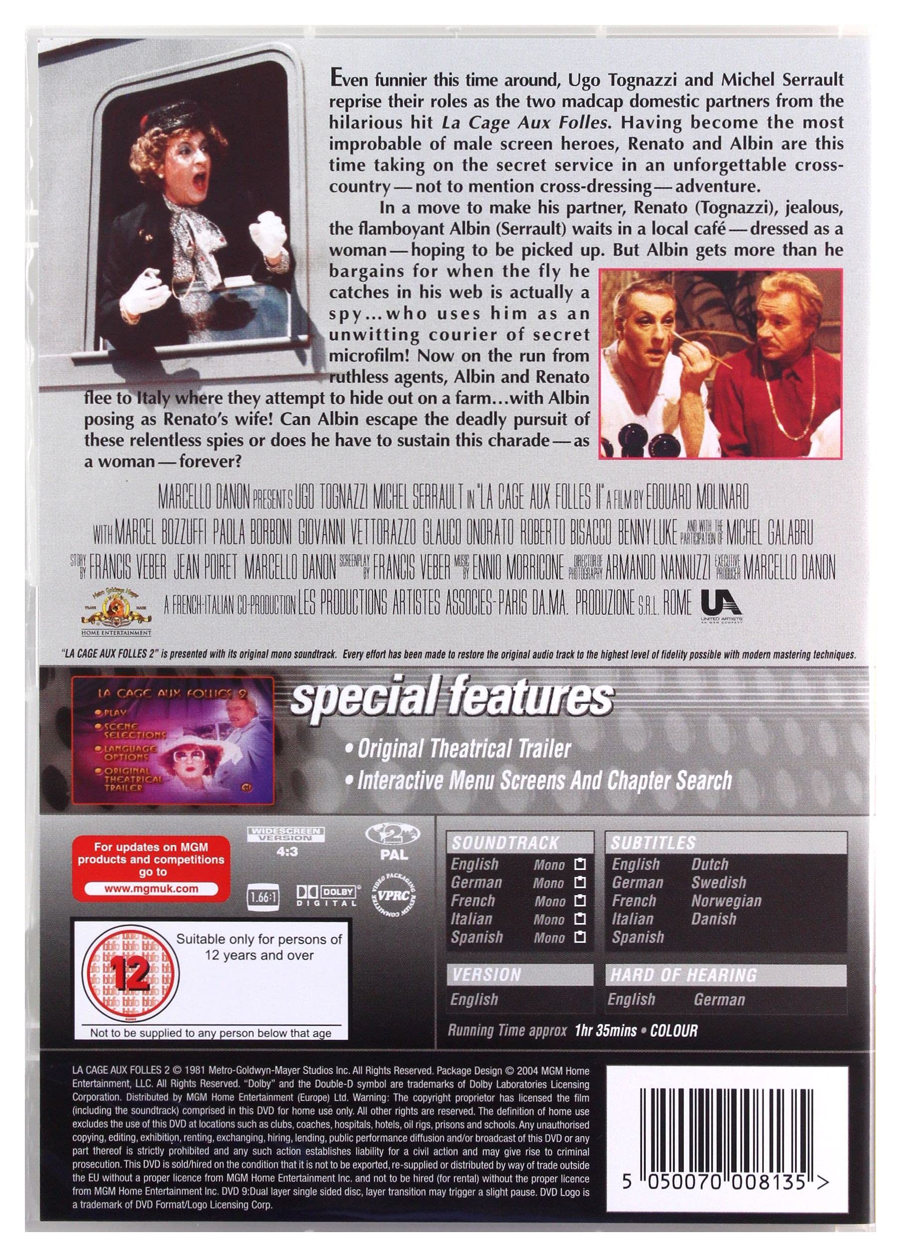 Image secondaire de La Cage Aux Folles 2 [Import]